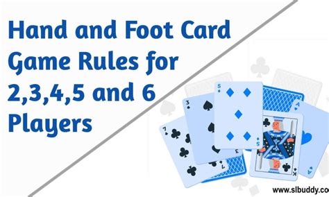 rules for hand and foot card game.